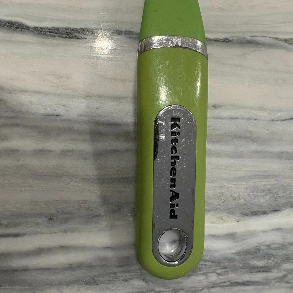 KitchenAid Green Apple Non Stick Heat Resistant Nylon Cooking‎ Slotted Turner